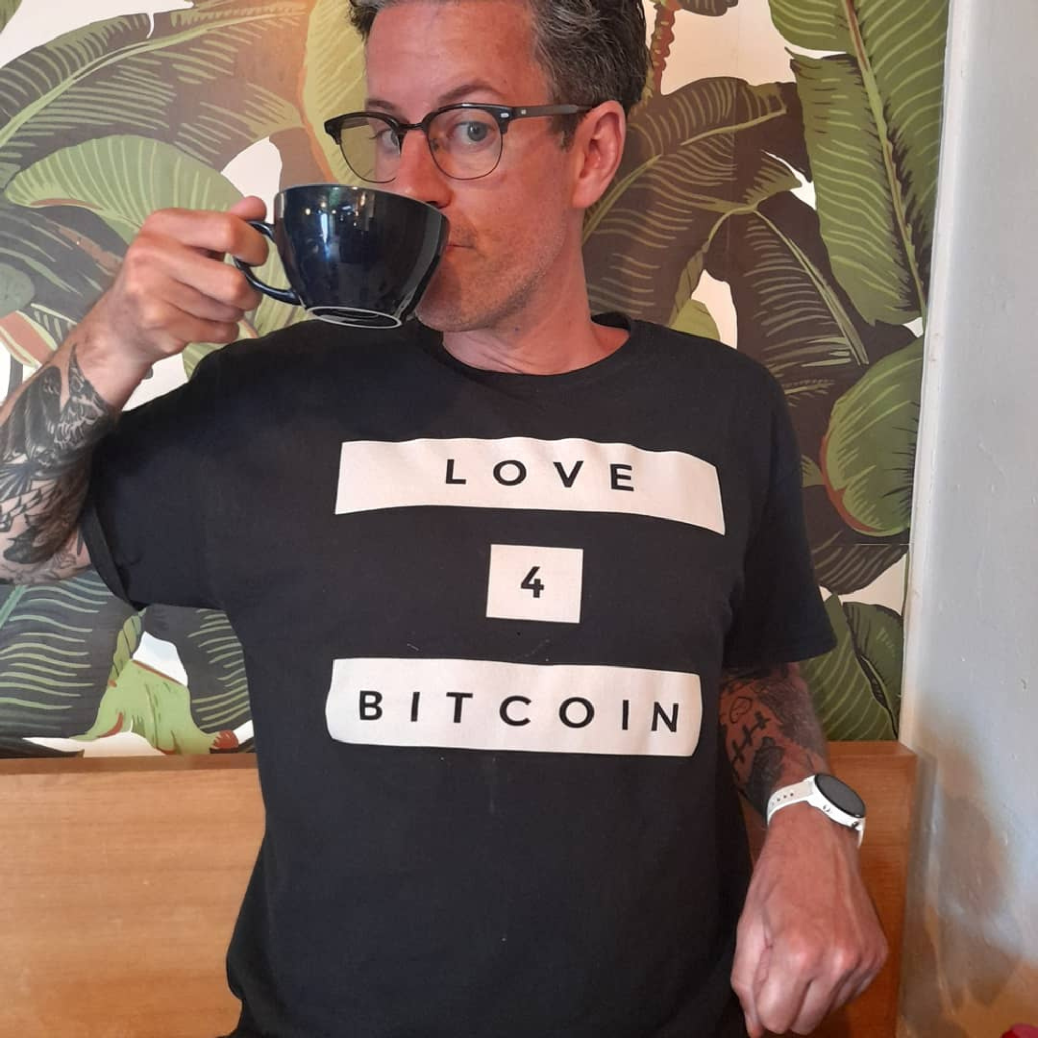 Love4Bitcoin "Blocks T" for Men (Black)