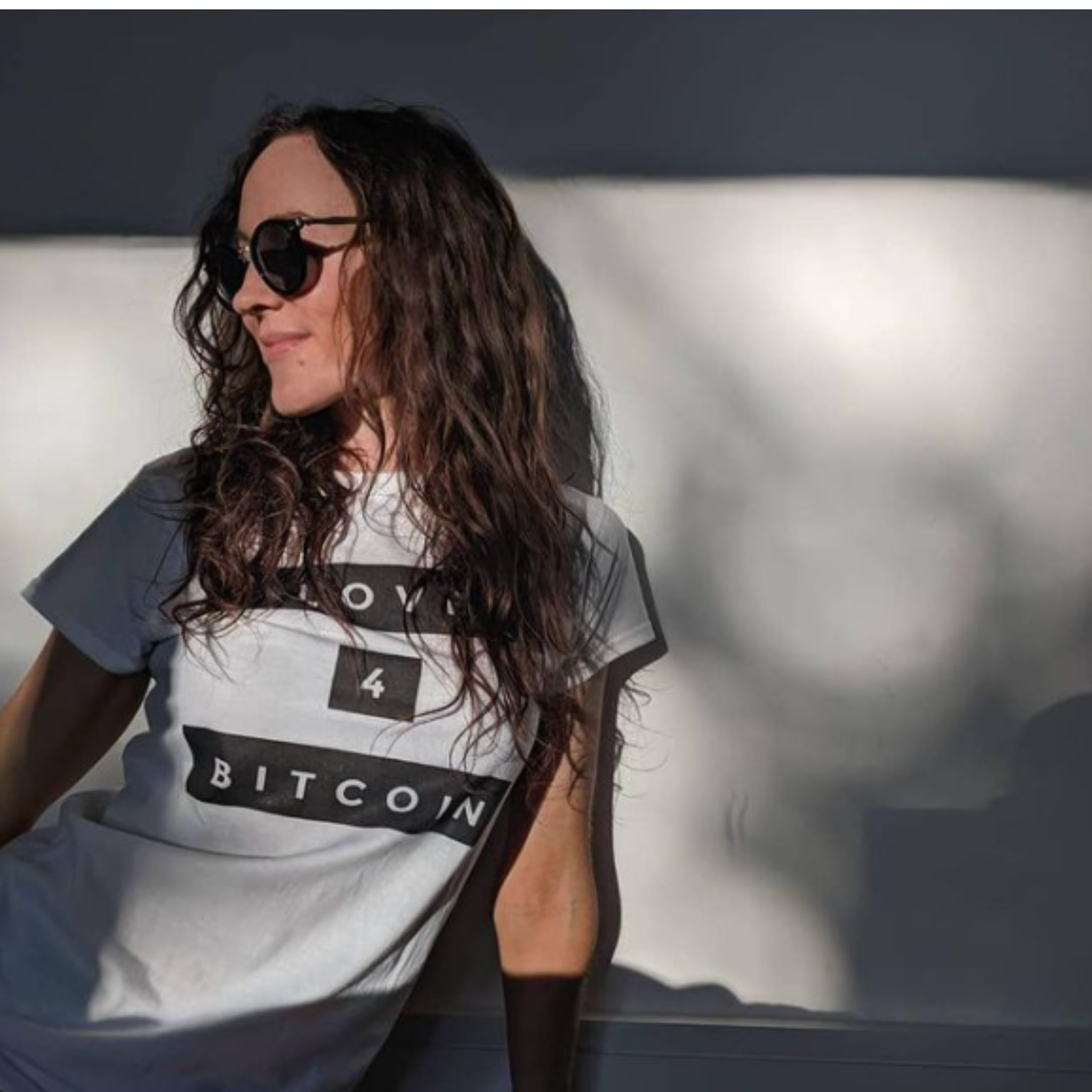 Love4Bitcoin "Blocks" T for Women (White)